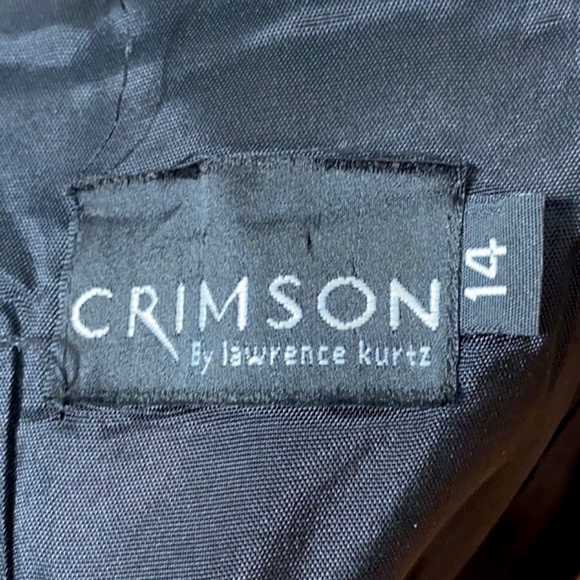 Crimson by Lawrence Kurtz Beaded Mesh Halter Top - Picture 9 of 10